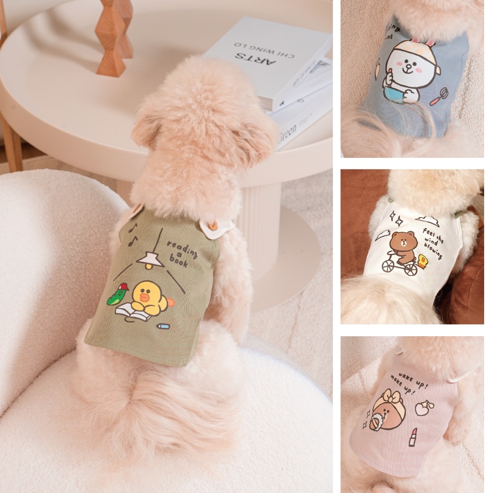 【LINE FRIENDS】Day系列寵物背帶服飾(四款任選)✿90G002